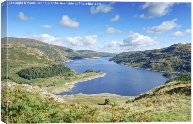  Haweswater - English Lake District Canvas Print by Paula Connelly