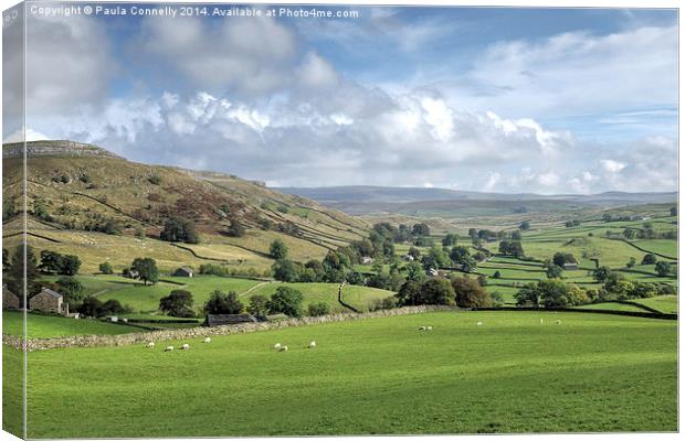  Yorkshire Dales Landscape Canvas Print by Paula Connelly