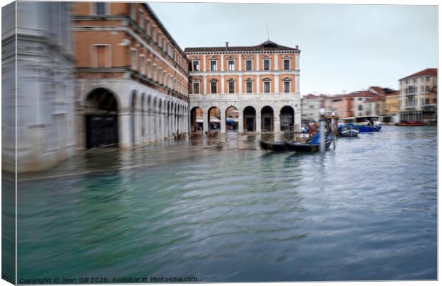 The Grand Canal, Venice Canvas Print by Jean Gill