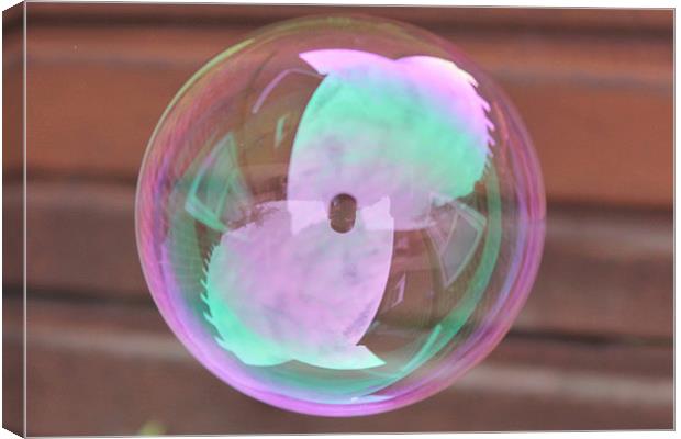 Bubble Magic Canvas Print by Mark Jeapes