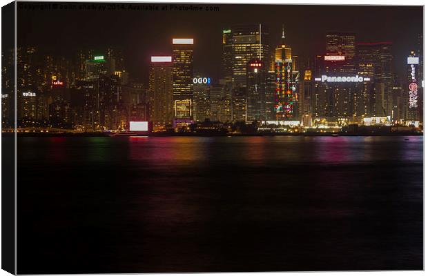 Victoria Harbour Canvas Print by colin chalkley