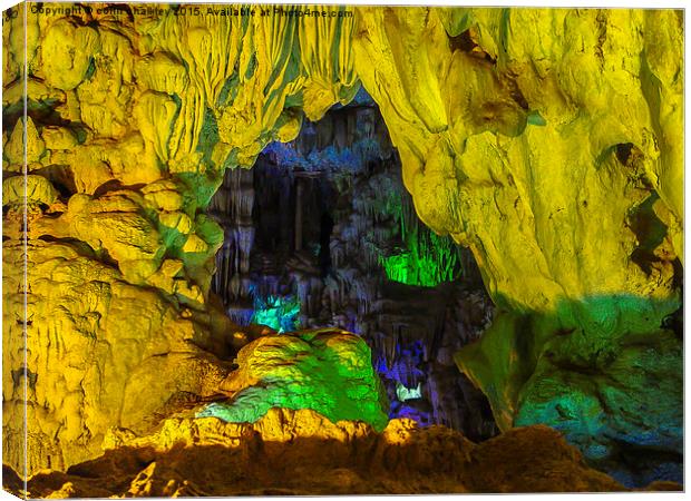  Ha Noi Cave Canvas Print by colin chalkley