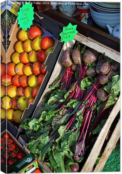  Local Produce #2 Canvas Print by Barrie Foster