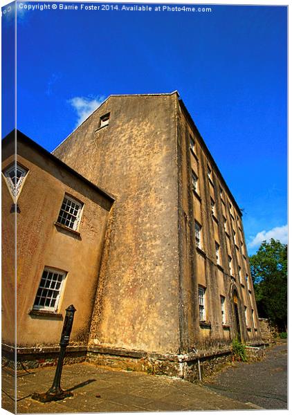  Blackpool Mill #2 Canvas Print by Barrie Foster