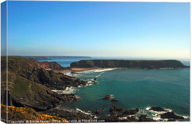 Dream Islands #1 Canvas Print by Barrie Foster