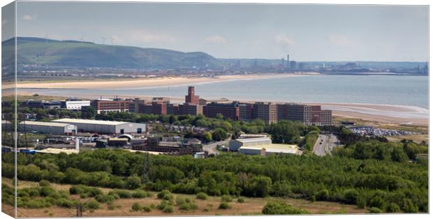 Swansea University Bay Campus Canvas Print by Leighton Collins