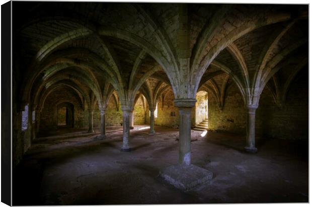 Battle Abbey Common Room Canvas Print by Leighton Collins