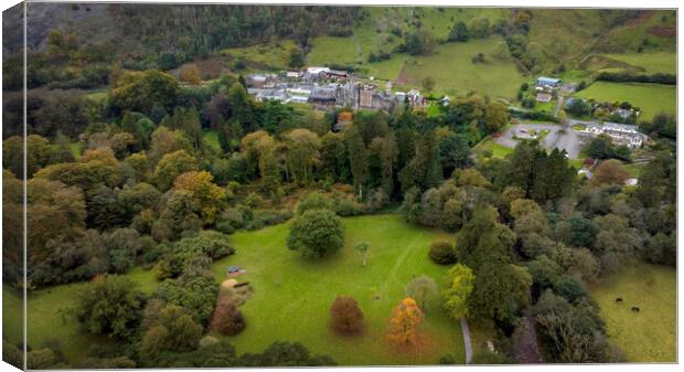 Craig-y-Nos Country park Canvas Print by Leighton Collins