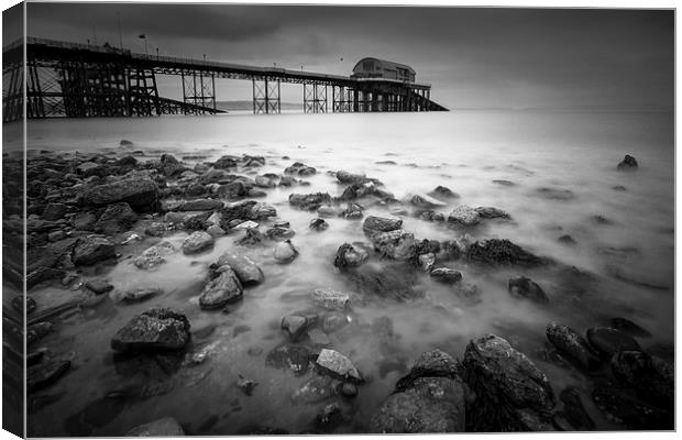 Mumbles pier Canvas Print by Leighton Collins