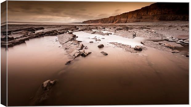 Welsh Heritage Coast Canvas Print by Leighton Collins