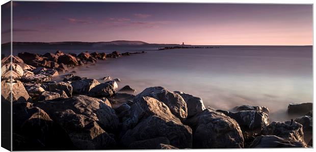  North Gower from Lllanelli Canvas Print by Leighton Collins