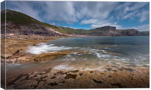  Fall Bay Canvas Print by Leighton Collins