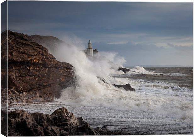  Storm Frank Canvas Print by Leighton Collins