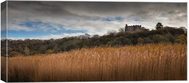 Weobley Castle North Gower Canvas Print by Leighton Collins