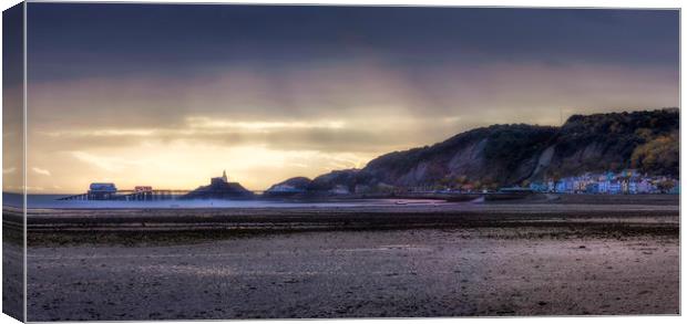 November morning at Mumbles Canvas Print by Leighton Collins