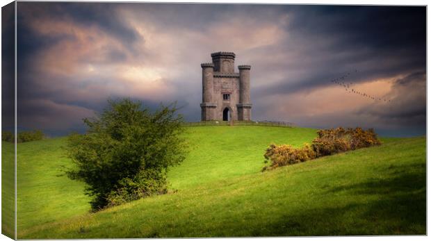Paxton's Tower Folly Canvas Print by Leighton Collins