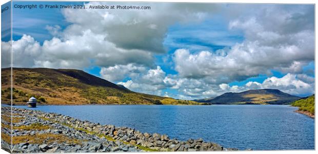 The beautiful Llyn Celyn reservoir Canvas Print by Frank Irwin