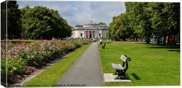 Lady Lever Art Gallery, (Port Sunlight Museum) Canvas Print by Frank Irwin
