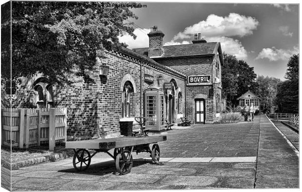 Hadlow Road Station Canvas Print by Frank Irwin