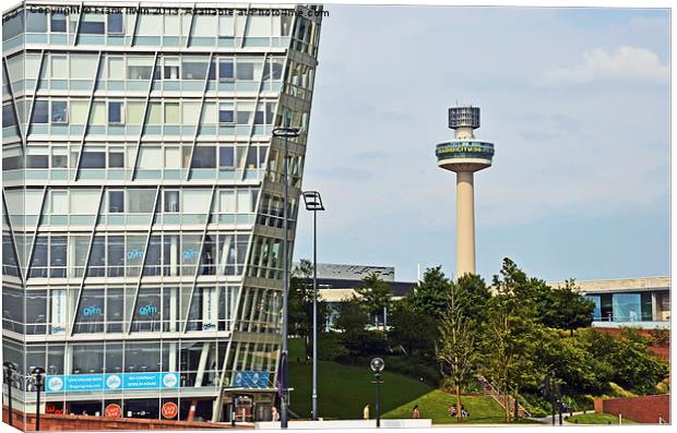 Liverpool, Radio City Tower Canvas Print by Frank Irwin