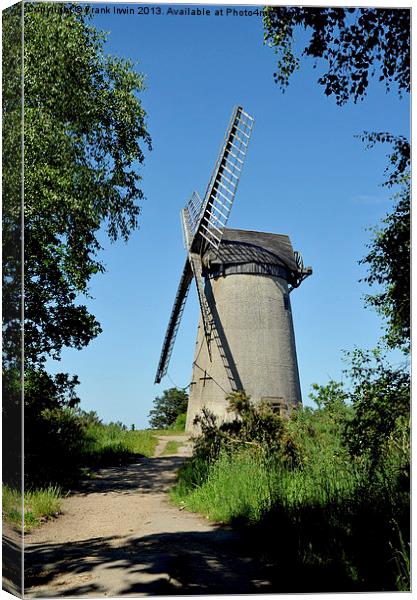 Bidston Hill Windmill Canvas Print by Frank Irwin