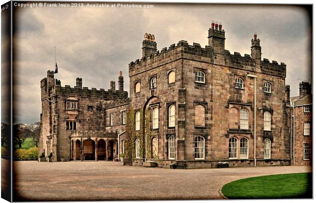 Ripley Castle, North Yorkshire Canvas Print by Frank Irwin