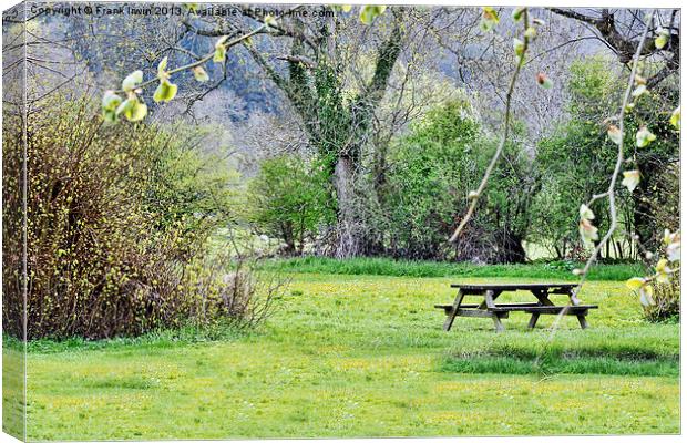 A quiet secluded place in Llanfair TH Canvas Print by Frank Irwin