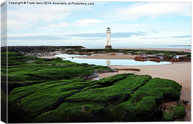 Perch Rock Lighthouse Canvas Print by Frank Irwin