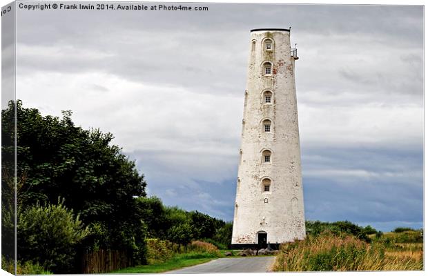 Leasowe Lighthouse, Wirral, UK Canvas Print by Frank Irwin