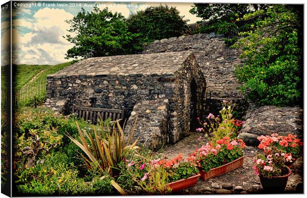 The Holy Well and Chapel of St Trillo Canvas Print by Frank Irwin