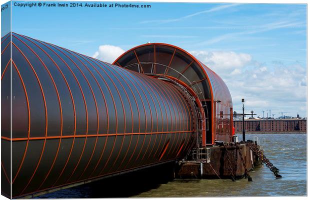  Woodside Ferry terminal access Canvas Print by Frank Irwin