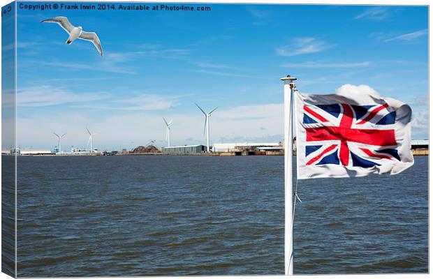  Mini Cruises along the River Mersey Canvas Print by Frank Irwin