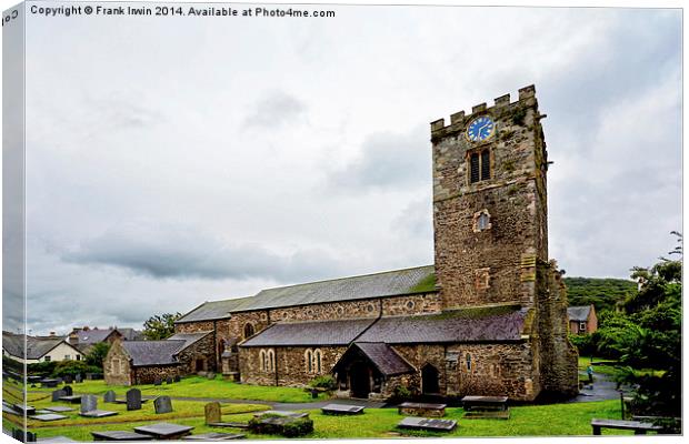  St. Mary and All Saints, Conway Canvas Print by Frank Irwin
