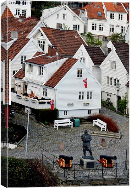  City of Stavanger, Norway, Canvas Print by Frank Irwin