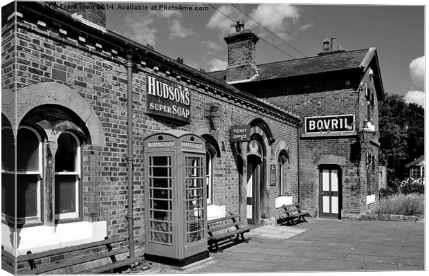  Hadlow Road Station, Wirral Canvas Print by Frank Irwin