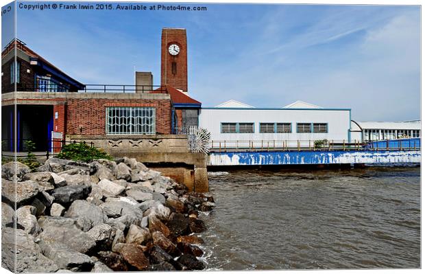  Seacombe Ferry terminal, Wirral, UK Canvas Print by Frank Irwin