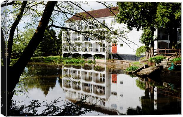  Buckatree Hall Hotel, Canvas Print by Frank Irwin