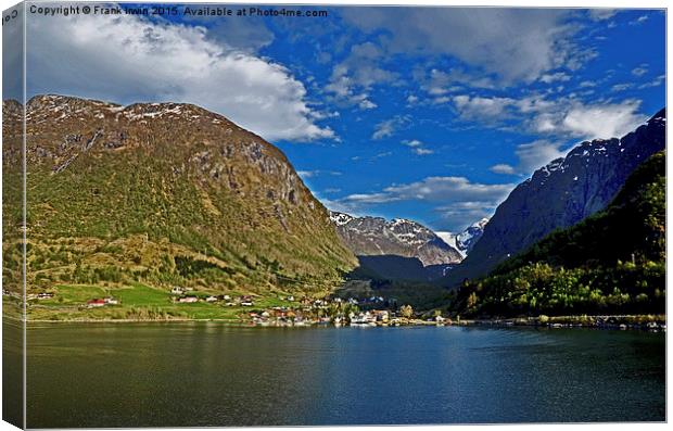  The picturesque Norwegian Fjords Canvas Print by Frank Irwin