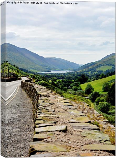 Tan-y-Grisiau reservoir, Ffestiniog, North Wales Canvas Print by Frank Irwin