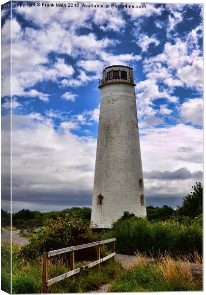  Leasowe Lighthouse, Wirral, Merseyside Canvas Print by Frank Irwin