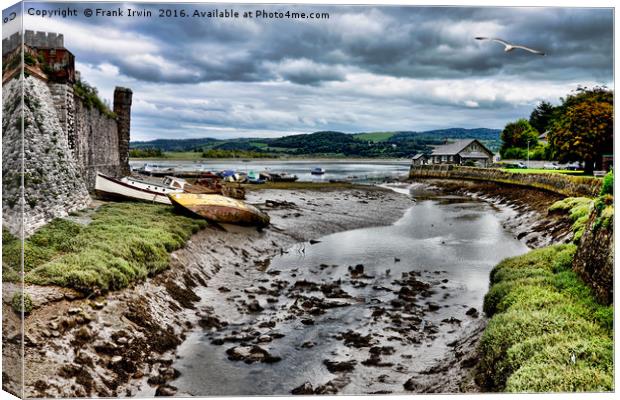 Conway, a different Harbour Canvas Print by Frank Irwin