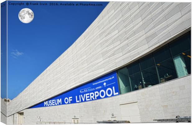 The Museum of Liverpool, Pier Head. Canvas Print by Frank Irwin