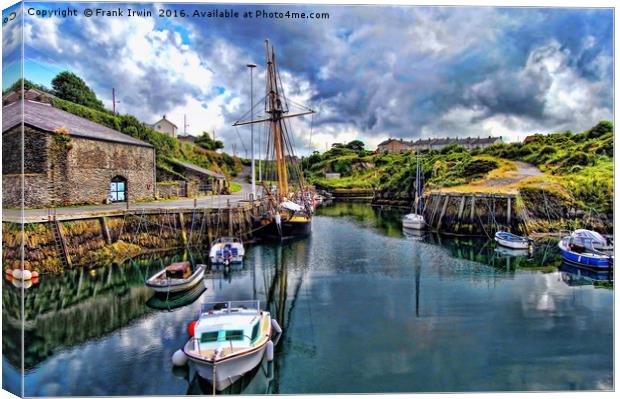 Amlwych Harbour, Anglesey, North Wales, UK Canvas Print by Frank Irwin