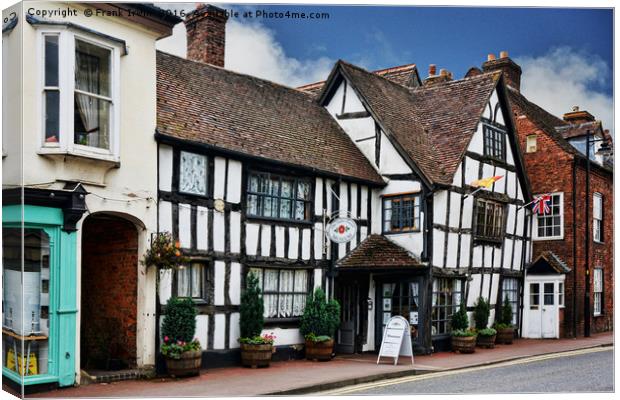 Tudor House Museum, Upton-upon-Severn Canvas Print by Frank Irwin