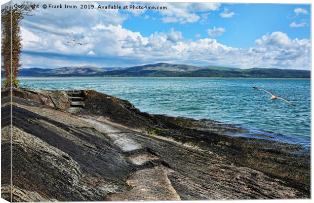 Looking across from Aberdovey Canvas Print by Frank Irwin