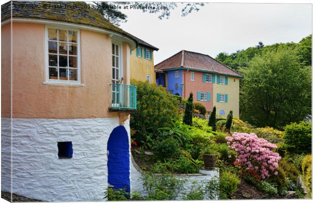 Typical architecture at Portmeirion Canvas Print by Frank Irwin