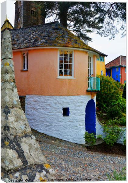 Portmeirion, North Wales Canvas Print by Frank Irwin