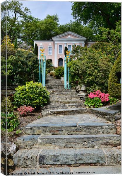 Portmeirion, North Wales  Canvas Print by Frank Irwin