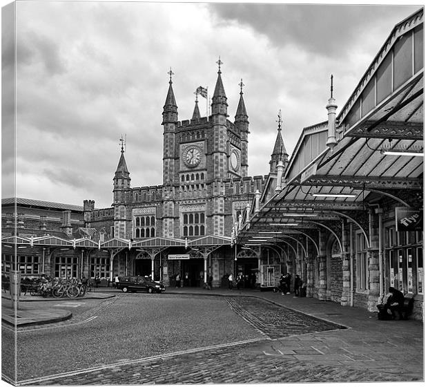 Bristol Temple Meads Railway Station Canvas Print by Roger Byng