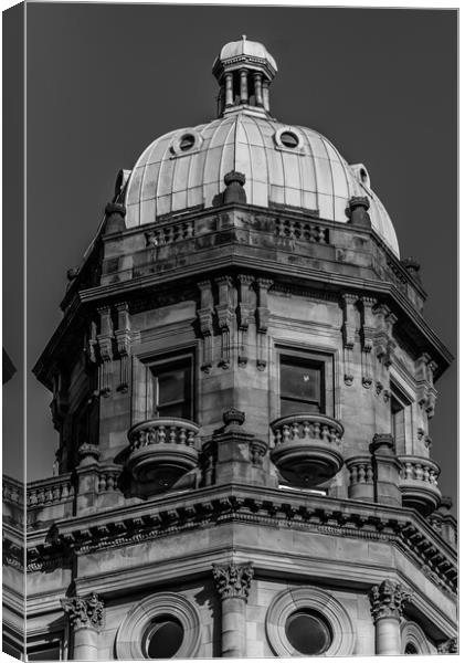 Look Up Glasgow 01 Canvas Print by Gareth Burge Photography